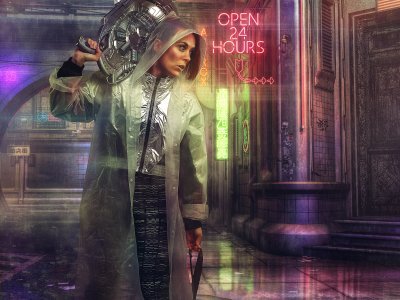 Post-apocalyptic concept photograph